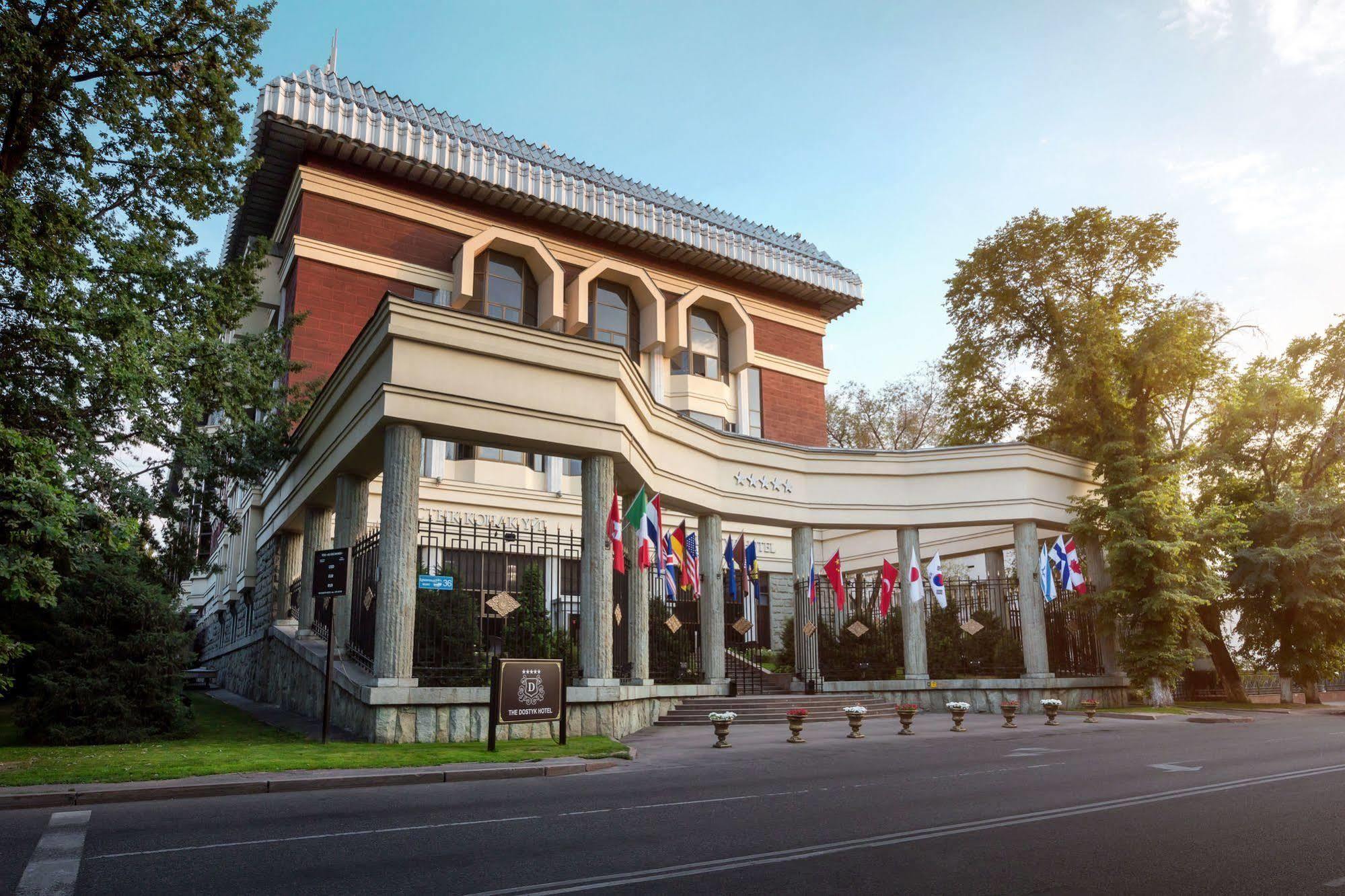 The Dostyk Hotel Almaty Exterior photo